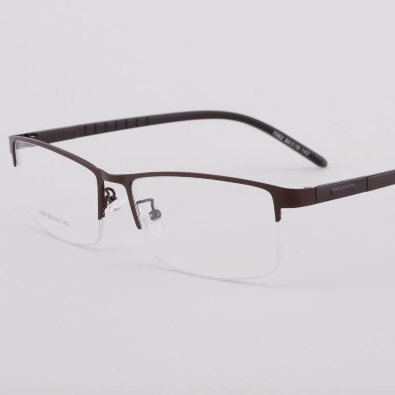 Fashion Sunglasses Frames Big Face Wide Business Men's Metal Half Frame Glasses Large Lightweight Comfortable
Fashion Sunglasses Frames Big Face Wide Business Men's Metal Half Frame Glasses Large Lightweight Comfortable