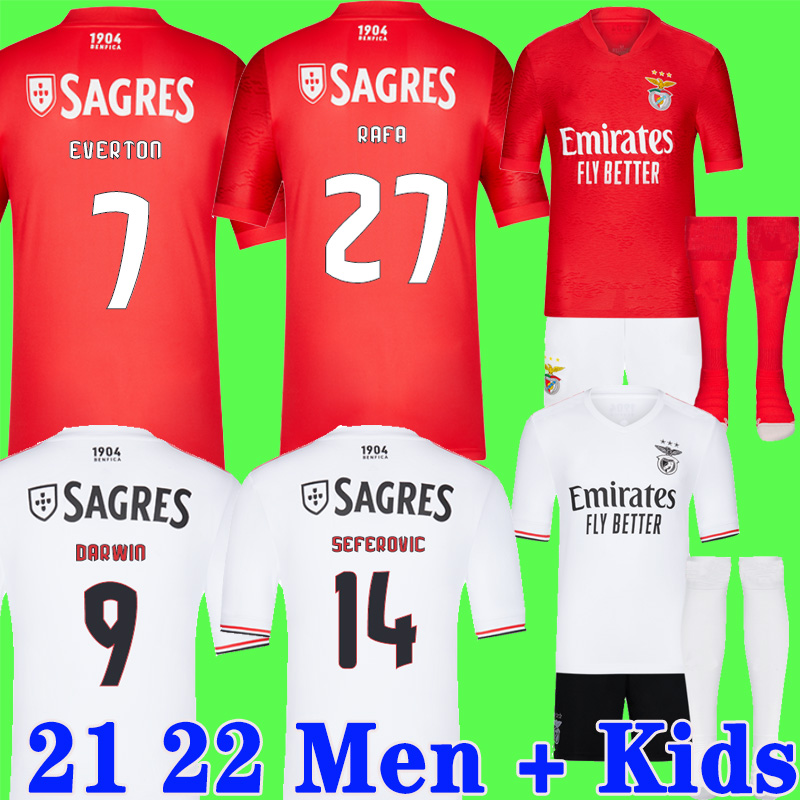Benfica Soccer Jerseys 21 22 PIZZI RAFA EVERTON SEFEROVIC WALDSCHMIDT DARWIN shirt 2021 2022 camiseta de futebol men football shirt uniforms kids kit socks, P03 20 21 home fans
Benfica Soccer Jerseys 21 22 PIZZI RAFA EVERTON SEFEROVIC WALDSCHMIDT DARWIN shirt 2021 2022 camiseta de futebol men football shirt uniforms kids kit socks, P03 20 21 home fans