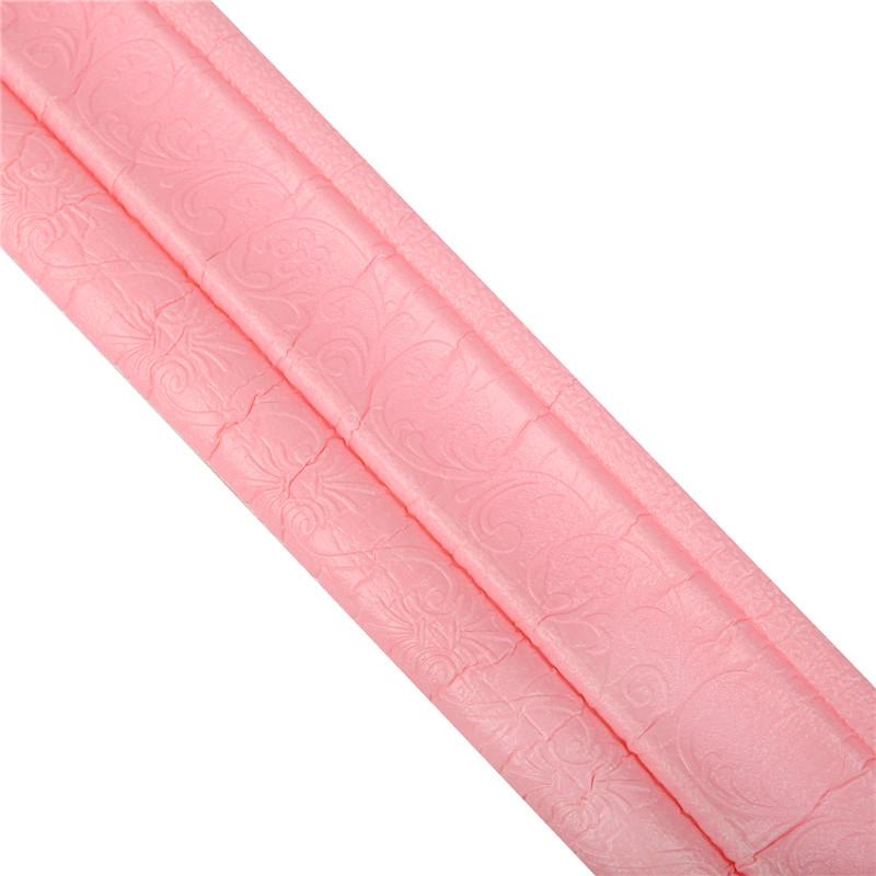 Wall Stickers 3D Foam Waterproof Self-Adhesive Wallpaper Border Decor Removable Sticker Trim Line Decorations