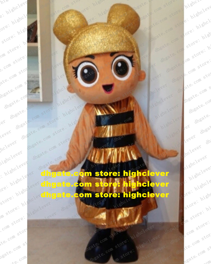 Baby Queen Bee Girl Doll Mascot Costume Adult Cartoon Character Outfit Suit MINIPINK Top Seller Newly Style Newest cx4057, As in photos
Baby Queen Bee Girl Doll Mascot Costume Adult Cartoon Character Outfit Suit MINIPINK Top Seller Newly Style Newest cx4057, As in photos