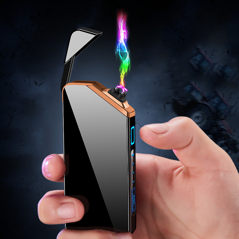 Eectric ighter Doube ARC Eectonic USB Gadgets Rechargabe Pasma Portabe Windproof Cigarette ighters
Eectric ighter Doube ARC Eectonic USB Gadgets Rechargabe Pasma Portabe Windproof Cigarette ighters