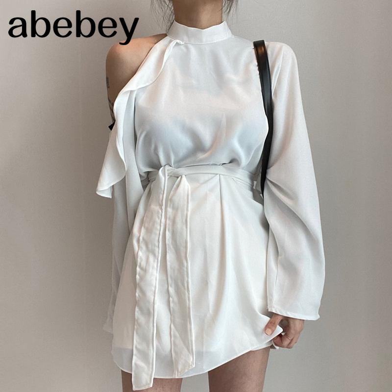 Autumn Ladies Minimalism Retro Stand-up Collar Hollow Off-shoulder Ruffled Lace-up Waist Long-sleeved Shirt Women Women's Blouses & Shirts, Black
Autumn Ladies Minimalism Retro Stand-up Collar Hollow Off-shoulder Ruffled Lace-up Waist Long-sleeved Shirt Women Women's Blouses & Shirts, Black