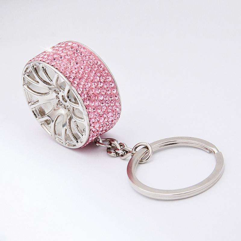 Keychains Crystal Rhinestone Keyring Initial Creative Wheel Key Ring Chain Unisex Gift
Keychains Crystal Rhinestone Keyring Initial Creative Wheel Key Ring Chain Unisex Gift