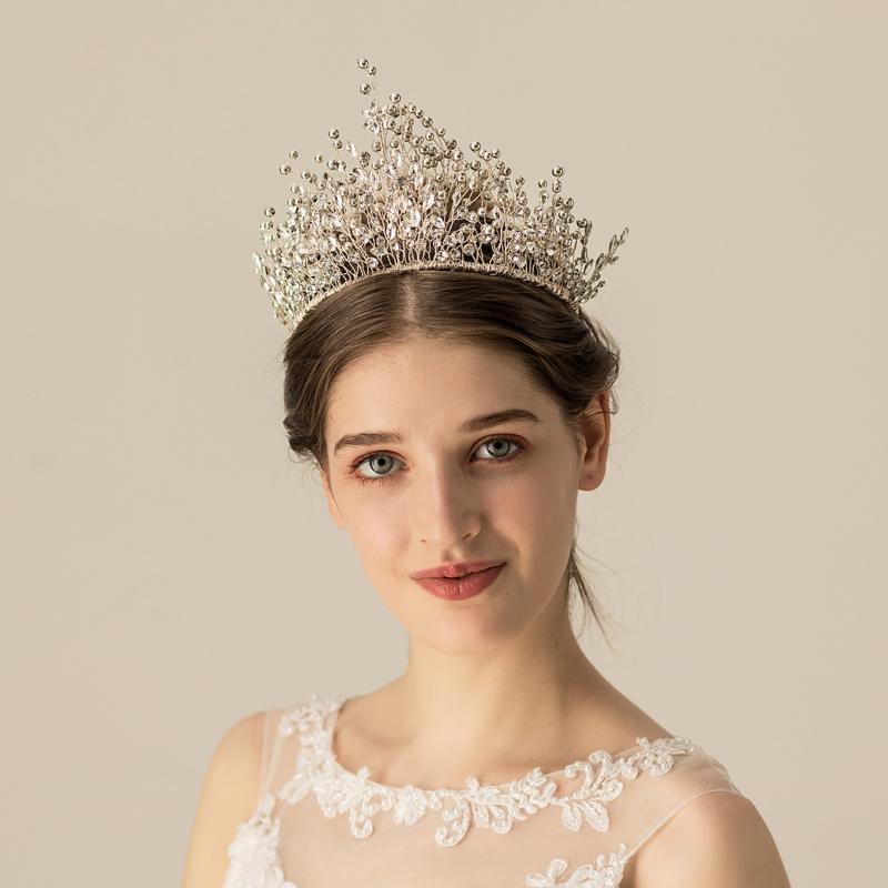 Hair Clips & Barrettes MYFEIVO Handmade Copper Rhinestone Bridal Tiaras Beads Wedding Crown Bridesmaid Diadem Headdress Accessories HQ1377
Hair Clips & Barrettes MYFEIVO Handmade Copper Rhinestone Bridal Tiaras Beads Wedding Crown Bridesmaid Diadem Headdress Accessories HQ1377