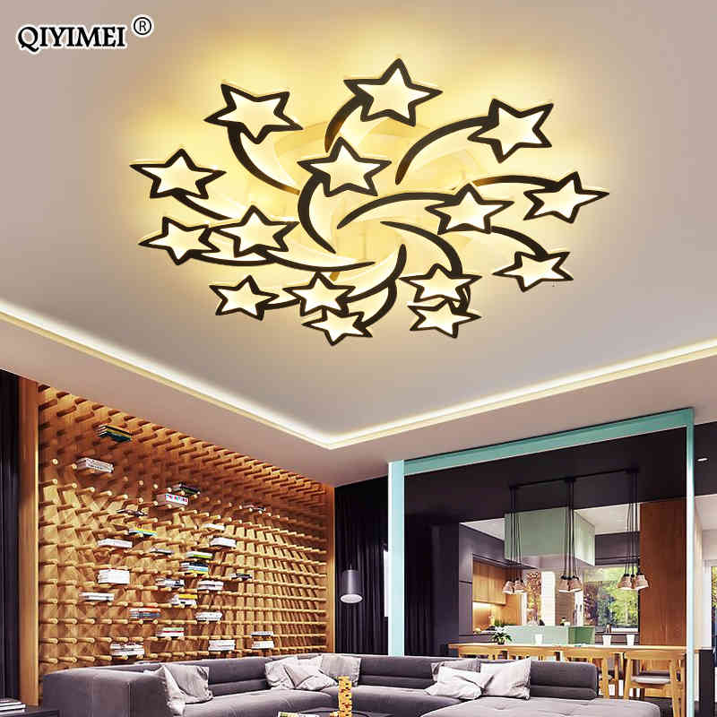 Pendant Lamps Qiyimei Modern Led Chandelier White/black Dimmable Indoor Lighting for Bedroom Hall Living Children's Room Acrylic F
Pendant Lamps Qiyimei Modern Led Chandelier White/black Dimmable Indoor Lighting for Bedroom Hall Living Children's Room Acrylic F