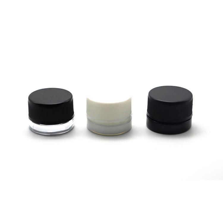 2021 Wax Concentrate Glass Jar Bottle with Child Resistance Lid for DAB Shatter Sauce Budder Rosin Crumble Container Jars 1 Gram 3.5 Grams