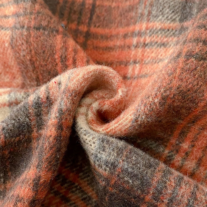 Autumn winter shirt Plaid jackets coat women's Korean fashion woolen long sleeve Loose plaid Jacket all-match top 210508