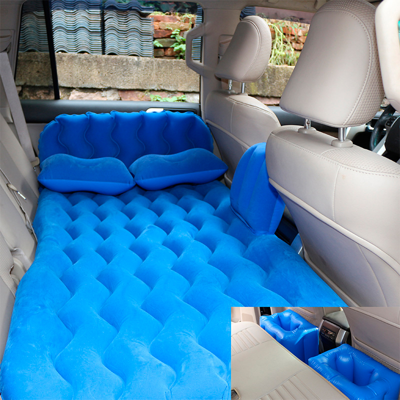 Universal Car Rear Seat Travel Mattress Bed Cover Pat For Vehicle Sofa Outdoor Camping Cushion