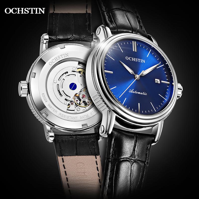 Wristwatches Mens Luxury Wrist Watch 2022 Business Mechanical Automatic Watches Leather Strap OCHSTIN Male Waterproof Fashion Clock, Leather gold black
Wristwatches Mens Luxury Wrist Watch 2022 Business Mechanical Automatic Watches Leather Strap OCHSTIN Male Waterproof Fashion Clock, Leather gold black