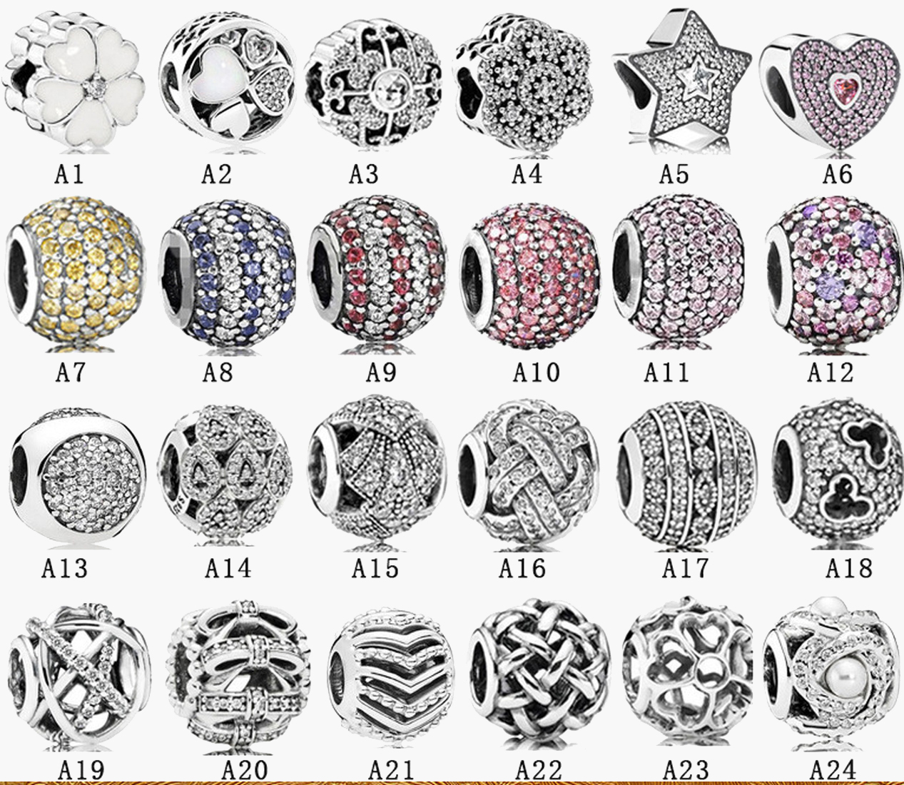 Womens 925 Sterling Silver Charms Fit Pandora Bracelet Style Top Quality hollow Galaxy four-leaf clover fixed buckle Lady DIY Beads With Original Box, Bronze;silver
Womens 925 Sterling Silver Charms Fit Pandora Bracelet Style Top Quality hollow Galaxy four-leaf clover fixed buckle Lady DIY Beads With Original Box, Bronze;silver