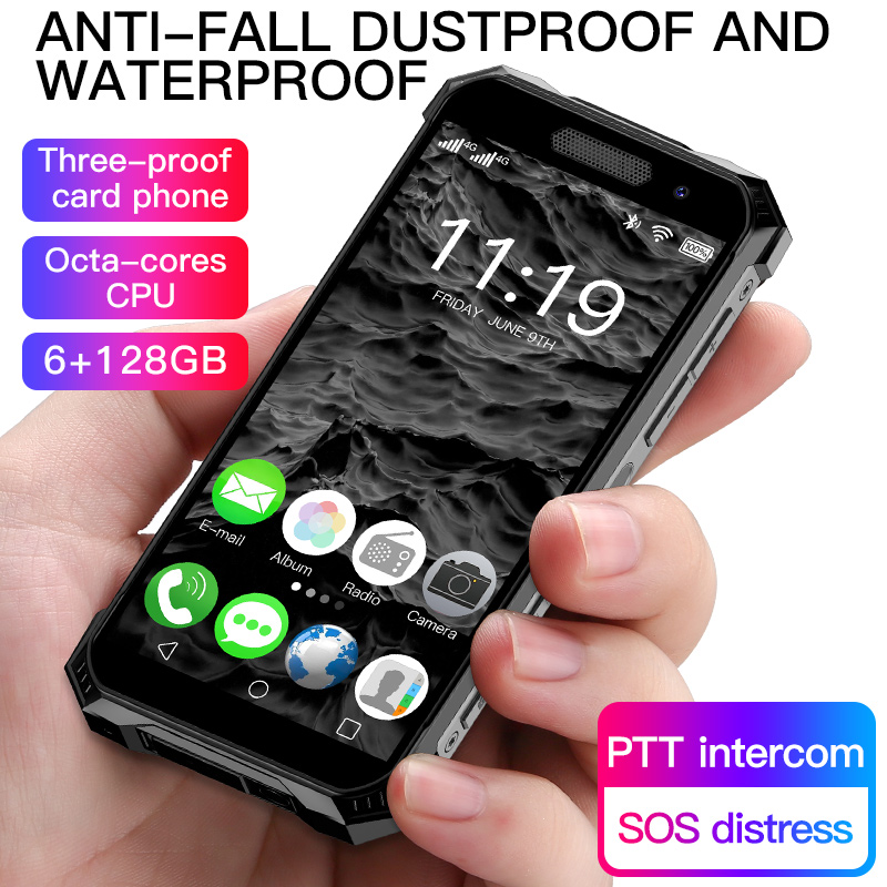 4G rugged cell phone Face Recognition 6GB 64GB 128GB 3800mAh Mini Smartphone SoyesFingerprint NFC PTT Octa IP68 Waterproof Whatsapp Android Mobile Phones USA Europ, Green
4G rugged cell phone Face Recognition 6GB 64GB 128GB 3800mAh Mini Smartphone SoyesFingerprint NFC PTT Octa IP68 Waterproof Whatsapp Android Mobile Phones USA Europ, Green