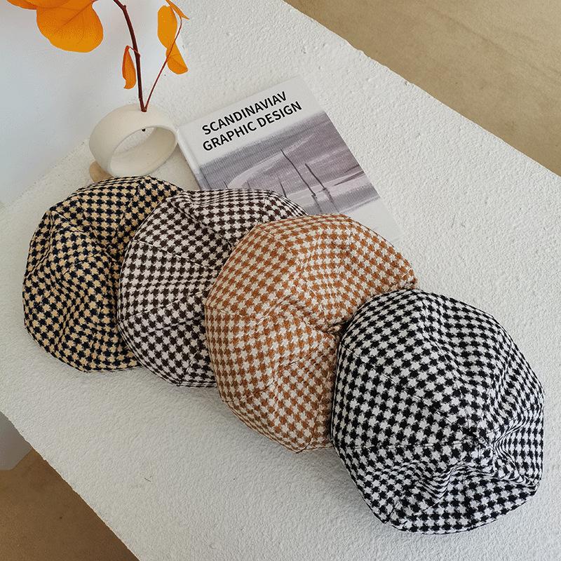 Berets 2021 Plaid Beret Female Spring And Autumn Korean Version Of The Japanese Wild Ins British Painter Hat Beretki, Black
Berets 2021 Plaid Beret Female Spring And Autumn Korean Version Of The Japanese Wild Ins British Painter Hat Beretki, Black
