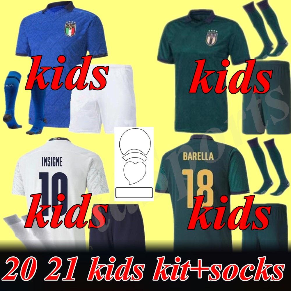 kids kit 2021 Italy Soccer Jerseys INSIGNE IMMOBILE DE ROSSI Third Renaissance BELOTTI TOTTI youth child Football Kits Shirt, Black
kids kit 2021 Italy Soccer Jerseys INSIGNE IMMOBILE DE ROSSI Third Renaissance BELOTTI TOTTI youth child Football Kits Shirt, Black