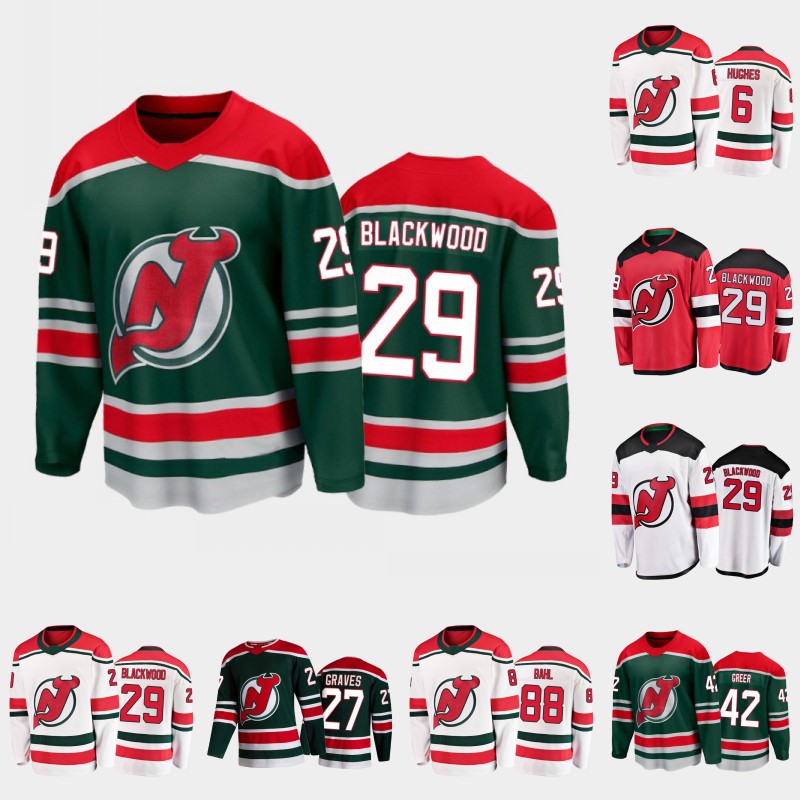 #29 Mackenzie Blackwood Jersey New Jersey Devils P.K. Subban Nico Hischier Jack Hughes Andreas Johnsson Tomas Tatar Jimmy Vesey Miles Wood R, Black;red
#29 Mackenzie Blackwood Jersey New Jersey Devils P.K. Subban Nico Hischier Jack Hughes Andreas Johnsson Tomas Tatar Jimmy Vesey Miles Wood R, Black;red