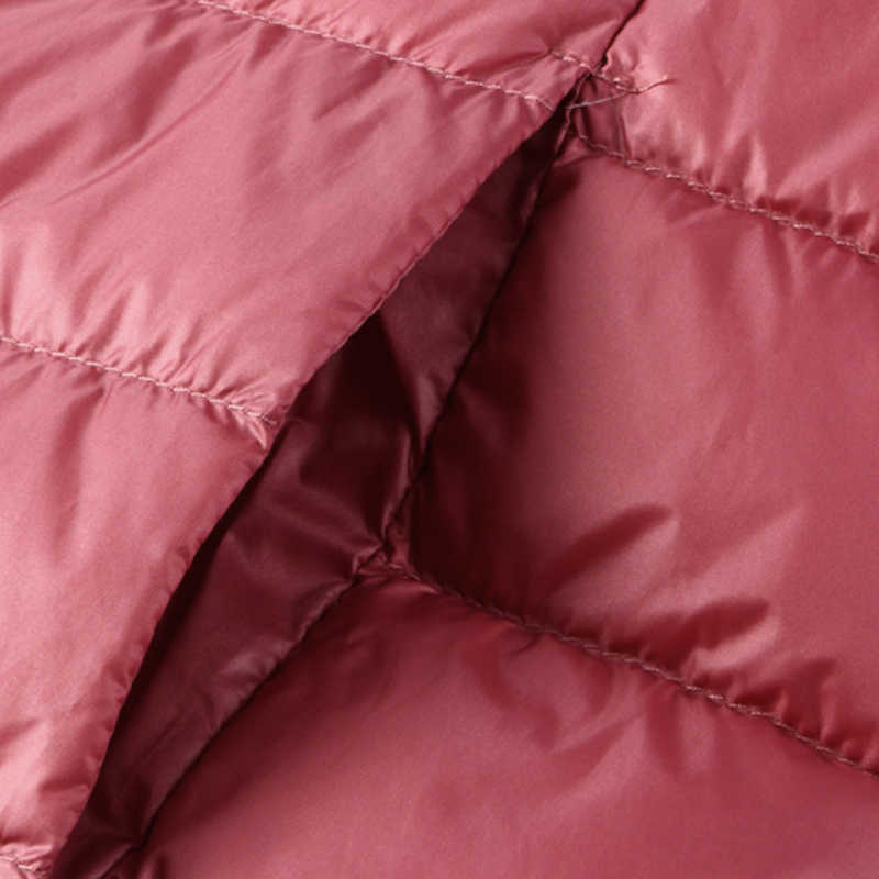 Schinteon S-8XL Women Ultra Light Down Vest Casual Slim White Duck Bottoming Sleeveless Winter Warm Liner Clothing 211013