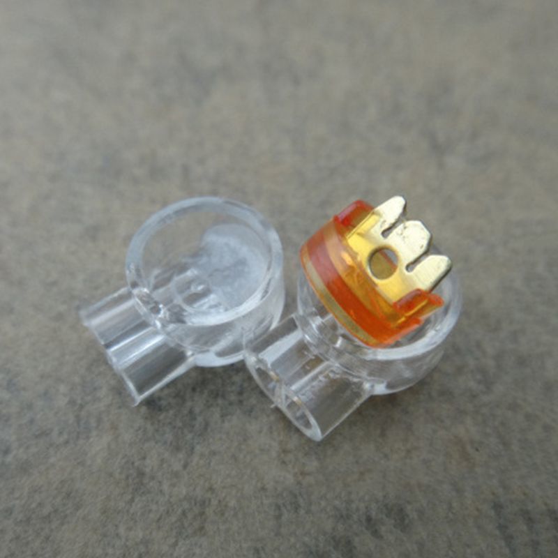 200 Plugs Wire Line UY2 K1 Terminal Block Scotchlok 0.4-0.7 Mm Butt