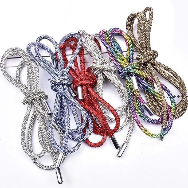 Rhinestone DIY Drawstring Trousers Rope Cap RopeS Rainbow Shoelace Bling Belt Bowknot Lazy Elastic Shoelaces Clothing Accessories NHF12692
Rhinestone DIY Drawstring Trousers Rope Cap RopeS Rainbow Shoelace Bling Belt Bowknot Lazy Elastic Shoelaces Clothing Accessories NHF12692