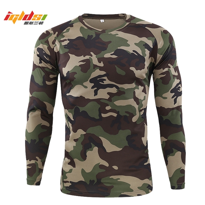 Men' Breathable Quick Dry Military Army shirt Autumn Spring Men Long Sleeve Tactical Camouflage T-shirt camisa masculina 210707, Tree
Men' Breathable Quick Dry Military Army shirt Autumn Spring Men Long Sleeve Tactical Camouflage T-shirt camisa masculina 210707, Tree