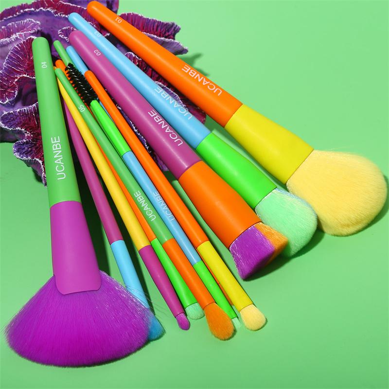 Makeup Brushes 12PCS Brush Set Portable Cosmetic Powder Eye Shadow Blusher Foundation Collision Fluorescent Soft Fiber Beauty Tools
Makeup Brushes 12PCS Brush Set Portable Cosmetic Powder Eye Shadow Blusher Foundation Collision Fluorescent Soft Fiber Beauty Tools