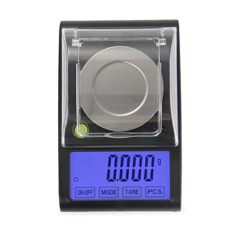 50g 0.001g Digital Electronic Scale 0.001g Precision Touch LCD Digital Jewelry Diamond Scale Laboratory Counting Weight Balance 210927