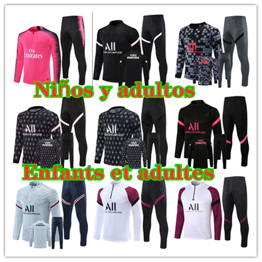 21/22 Men and kids Soccer tracksuit football training suits kit futbol 2021 Young boys Hommes jacket sets Survetement Long sleeves Sportswear, Short sleeve training 16
21/22 Men and kids Soccer tracksuit football training suits kit futbol 2021 Young boys Hommes jacket sets Survetement Long sleeves Sportswear, Short sleeve training 16