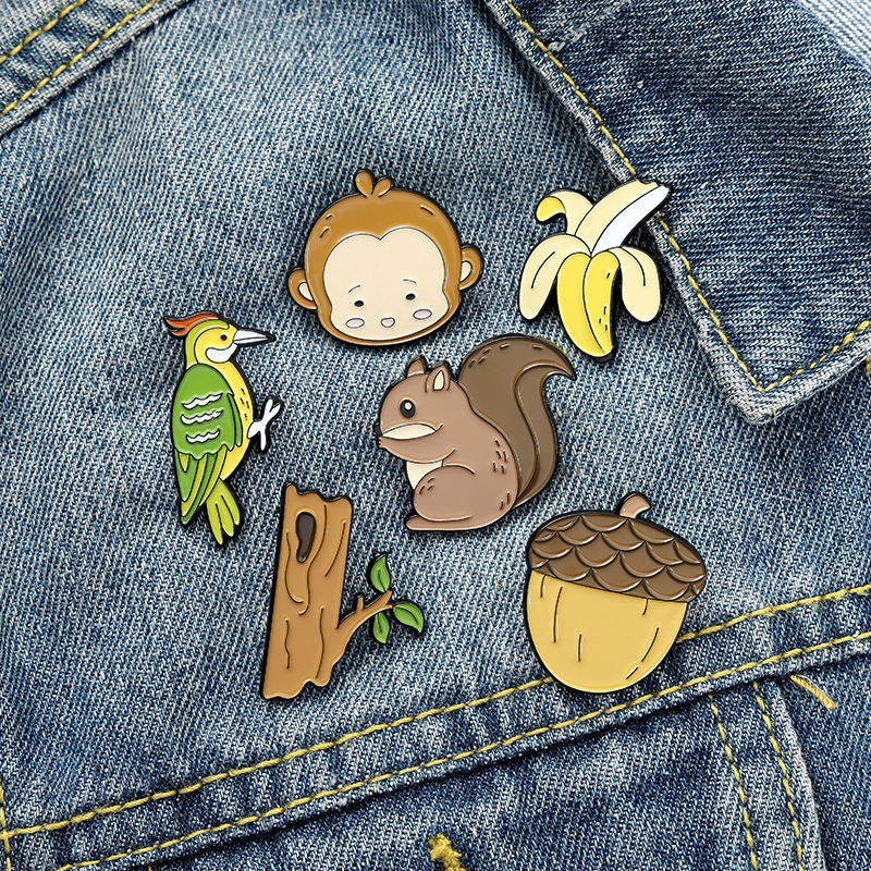 Woodpecker Enamel Brooches Pin for Women Fashion Dress Coat Shirt Demin Metal Funny Brooch Pins Badges Promotion Gift 2021 New Design, Mixed colors
Woodpecker Enamel Brooches Pin for Women Fashion Dress Coat Shirt Demin Metal Funny Brooch Pins Badges Promotion Gift 2021 New Design, Mixed colors