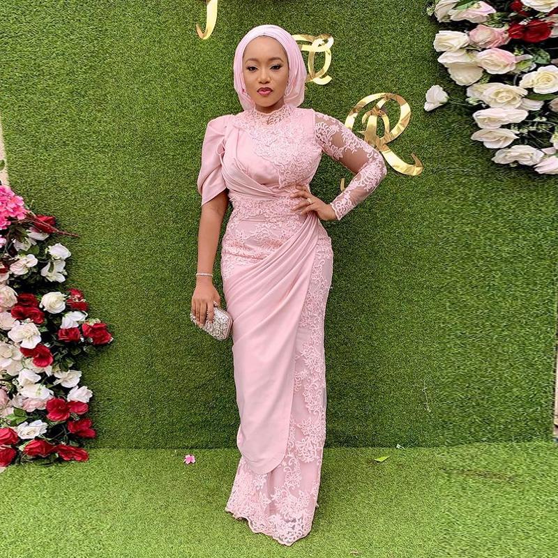 Party Dresses Pink One Long Sleeve Mermaid Prom High Neck Draped Special Occasion Gown African Arabic Aso Ebi Wears, Red
Party Dresses Pink One Long Sleeve Mermaid Prom High Neck Draped Special Occasion Gown African Arabic Aso Ebi Wears, Red