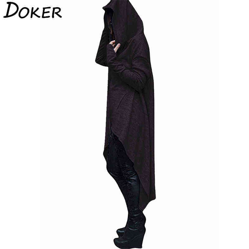 Autumn Winter Long Hoodies Sweatshirts Women Plus Size Loose Long Sleeve Hooded Sweatshirt Female Casual Pullover Hoodie 211108
