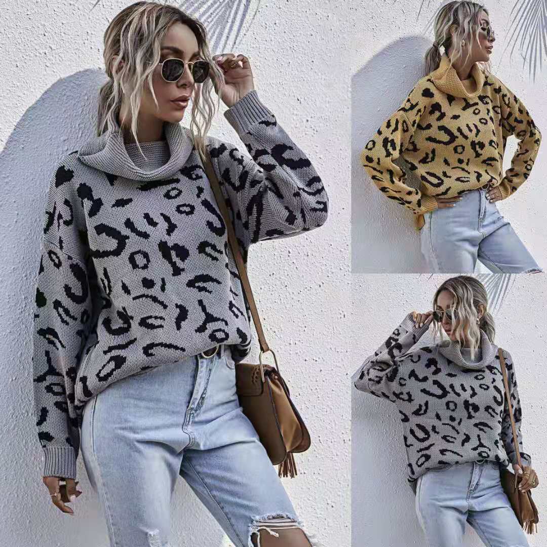 Women' Sweaters Sexy female leopard jersey Autumn and casual winter Long sleeve warm turtleneck sweater 20C9, 1# shoe box
Women' Sweaters Sexy female leopard jersey Autumn and casual winter Long sleeve warm turtleneck sweater 20C9, 1# shoe box