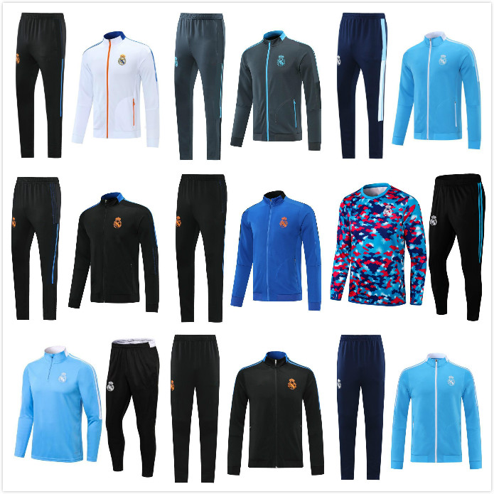 Real Madrid 21 22 HAZARD adult tracksuit jacket kit 2021 2022 MODRIC BENZEMA BALE Full Zip football Training suit Hoodie Jackets Tracksuits, White
Real Madrid 21 22 HAZARD adult tracksuit jacket kit 2021 2022 MODRIC BENZEMA BALE Full Zip football Training suit Hoodie Jackets Tracksuits, White