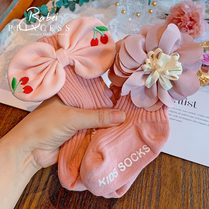 Socks Autumn Winter Children's Short Tube Toddler Bowknot Rubber Baby Girl Clothes For Born Accessories
Socks Autumn Winter Children's Short Tube Toddler Bowknot Rubber Baby Girl Clothes For Born Accessories