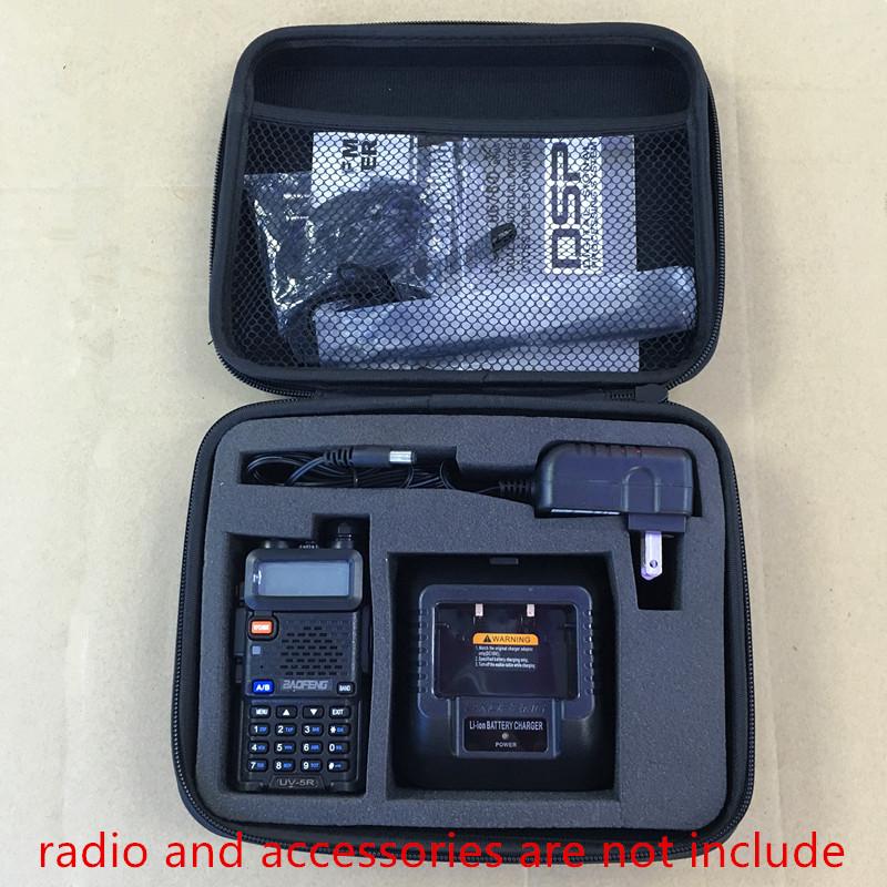 Walkie Talkie Carry Sac de rangement étui sac à main pour Baofeng UV5R, UV5re, UV5RA, TYT TH F8, TH F9, TONFA TF-UV985, etc.