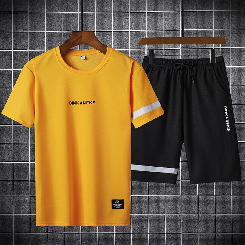 summer clothes sportswear two men tracksuit piece set t shirt shorts brand track clothing male sweatsuit sports suits, Gray
summer clothes sportswear two men tracksuit piece set t shirt shorts brand track clothing male sweatsuit sports suits, Gray