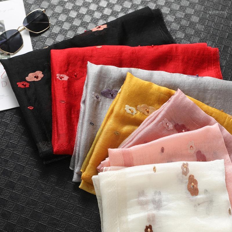 Silk Wool Scarf Embroidered Flower Pearl Wraps Women Fashion Shawls Lady Travel High Quality Winter Scarves Wholesale, Blue;gray
Silk Wool Scarf Embroidered Flower Pearl Wraps Women Fashion Shawls Lady Travel High Quality Winter Scarves Wholesale, Blue;gray