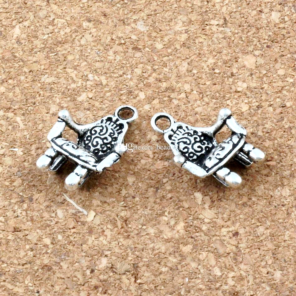 100Pcs Antique Silver Alloy 3D Chair Sofa Charm Pendants For Jewelry Making Bracelet Necklace DIY Accessories 13.5x20X5mm A-181
100Pcs Antique Silver Alloy 3D Chair Sofa Charm Pendants For Jewelry Making Bracelet Necklace DIY Accessories 13.5x20X5mm A-181