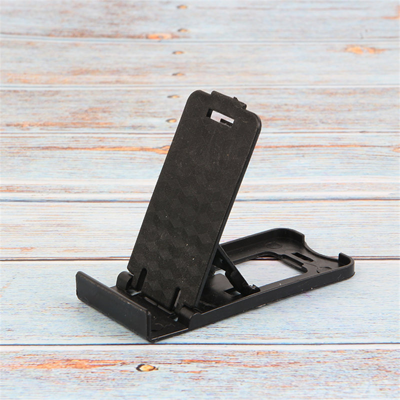 Universal Mini Cell Phone Mounts Holders Foldable Adjustable Plastic Stand Cradle Compact For Mobile iPhone Cellphone Accessories