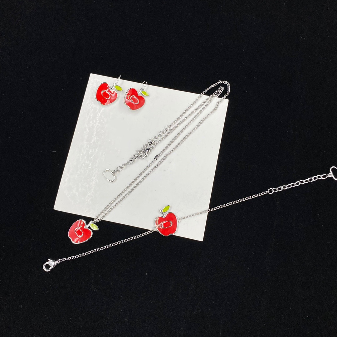 Designer Necklace for Woaman Red Fruit Shape Top Luxury Products Necklaces Chain Quality Fashion Jewelry Supply
Designer Necklace for Woaman Red Fruit Shape Top Luxury Products Necklaces Chain Quality Fashion Jewelry Supply