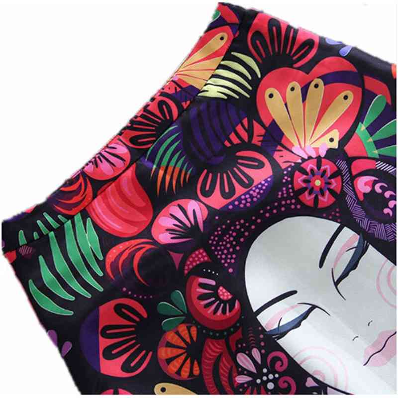 Women Patterns Skirt Fashion Satin Runway Vintage Retro Rose Floral Print Pleated 210520