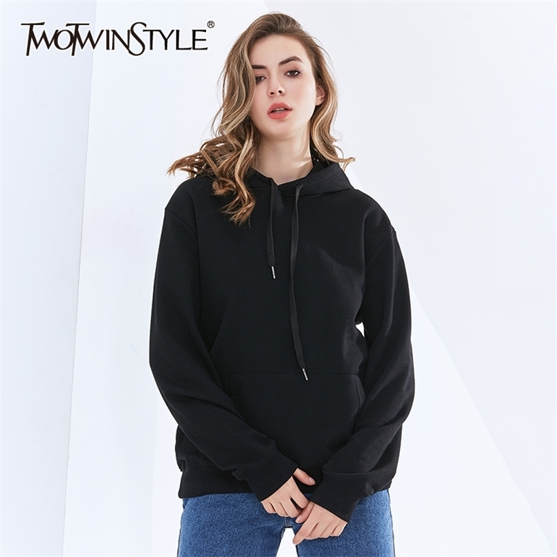 Minimalist Casual Pullovers For Women Hooded Collar Long Sleeve Gary Solid Sweatshirts Female Fashion Autumn 210524, White
Minimalist Casual Pullovers For Women Hooded Collar Long Sleeve Gary Solid Sweatshirts Female Fashion Autumn 210524, White
