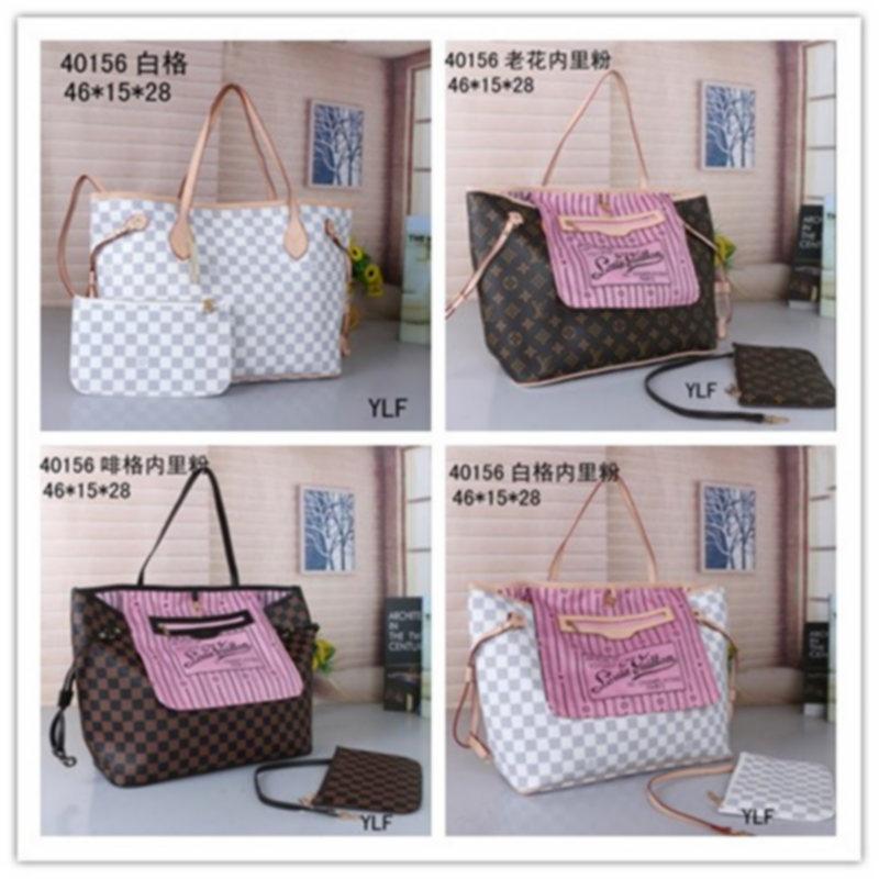 2021 High Quality Fashion Women Handbag Shoulder Bag Wallet Two-piece Combination Bags Messenger handbags от DHgate WW