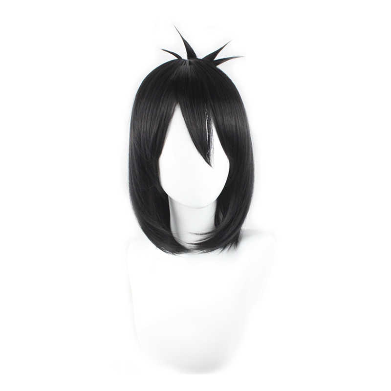 My Hero Academia Shimura Nana Cosplay Wig Boku No Hero Academia Black Short Heat-resistant Fiber Hair Anime Costume Wigs от DHgate WW