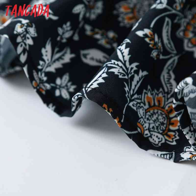 Women Floral Print Skirts Faldas Mujer Strethy Waist French Style Female Mini Skirt 6H2 210416