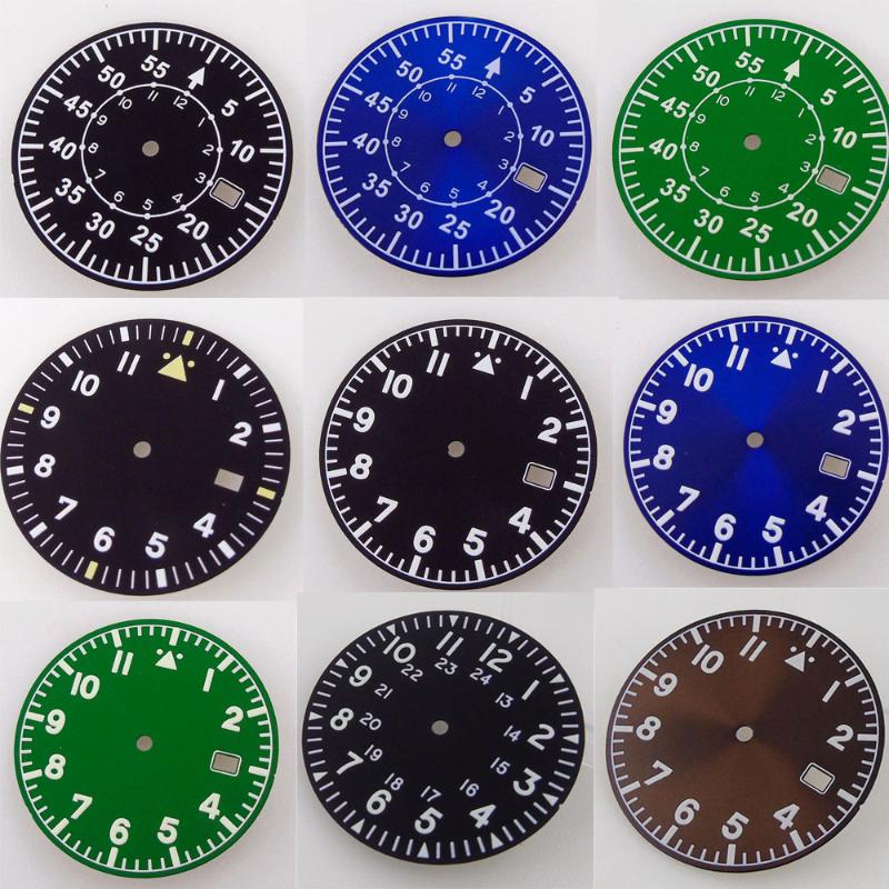 Repair Tools & Kits 33.6mm Watch Dial Spare Parts Fit For NH35/NH35A Automatic Movement Green Lume Black/Blue/Green Color
Repair Tools & Kits 33.6mm Watch Dial Spare Parts Fit For NH35/NH35A Automatic Movement Green Lume Black/Blue/Green Color