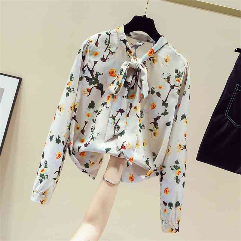 Autumn Women's Bow Collar Long Sleeves Floral Chiffon Shirts Ladies Casual Shirt Blouse OL Tops A3686 210519, Purple
Autumn Women's Bow Collar Long Sleeves Floral Chiffon Shirts Ladies Casual Shirt Blouse OL Tops A3686 210519, Purple