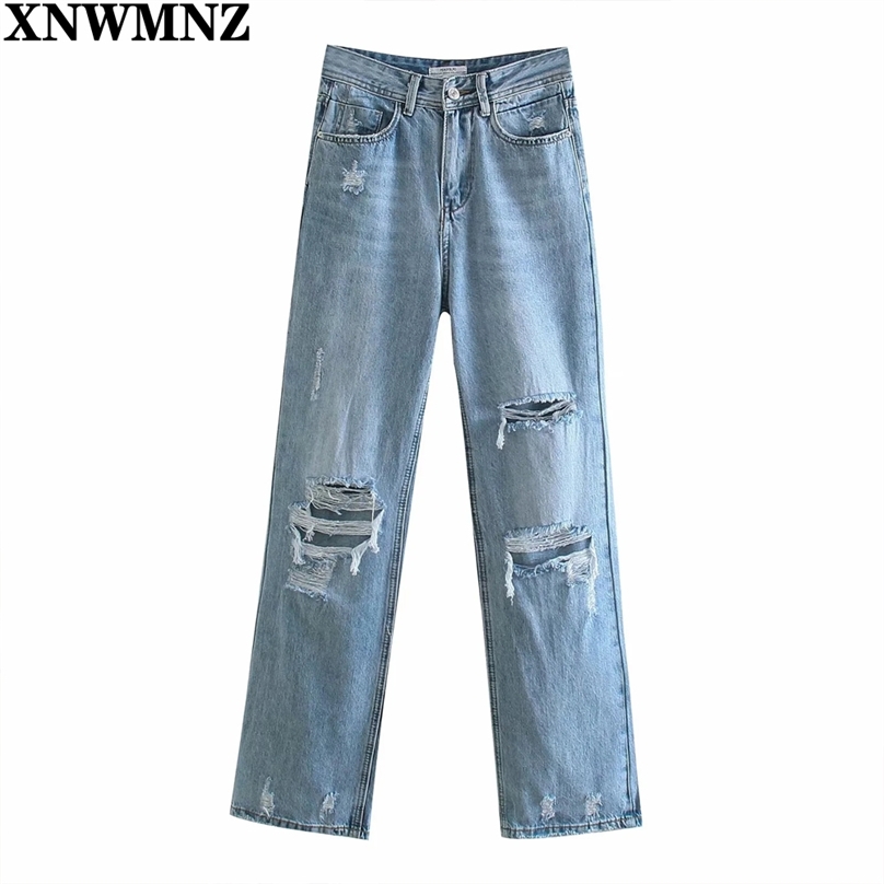 Vintage High Waist long ripped jeans Pant for Women Streetwear Loose Female Denim Jeans Buttons Zipper Ladies 210520, Blue
Vintage High Waist long ripped jeans Pant for Women Streetwear Loose Female Denim Jeans Buttons Zipper Ladies 210520, Blue
