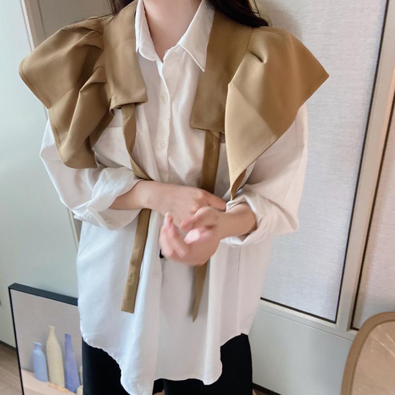 Scarves Ruffled Shawl Poncho Slim Decorative Waistcoat Women Solid Collar Neck Scarf Dual Use
Scarves Ruffled Shawl Poncho Slim Decorative Waistcoat Women Solid Collar Neck Scarf Dual Use