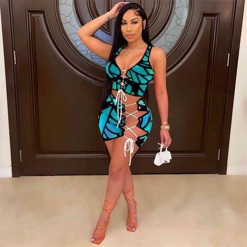 2 Piece Matching Sets for Women Bandage Crop Tank Top and Lace Up Hollow Mini Skirt Sexy Club Bar Party Outfits 210508, Green
2 Piece Matching Sets for Women Bandage Crop Tank Top and Lace Up Hollow Mini Skirt Sexy Club Bar Party Outfits 210508, Green