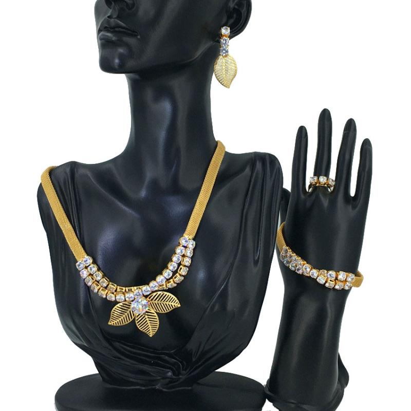 Earrings & Necklace Mejewelry Luxury Cubic Zirconia Bracelet Ring Dubai Full Jewelry Set For Women Bridal Dress Dinner FHK12255, As pic
Earrings & Necklace Mejewelry Luxury Cubic Zirconia Bracelet Ring Dubai Full Jewelry Set For Women Bridal Dress Dinner FHK12255, As pic