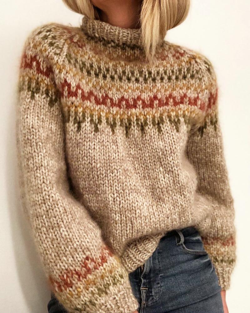 Women' Sweaters European And American 2021 Winter Casual No Placket Half High Neck Pullover Straight Striped Printed Unisex Sweater, Gray
Women' Sweaters European And American 2021 Winter Casual No Placket Half High Neck Pullover Straight Striped Printed Unisex Sweater, Gray