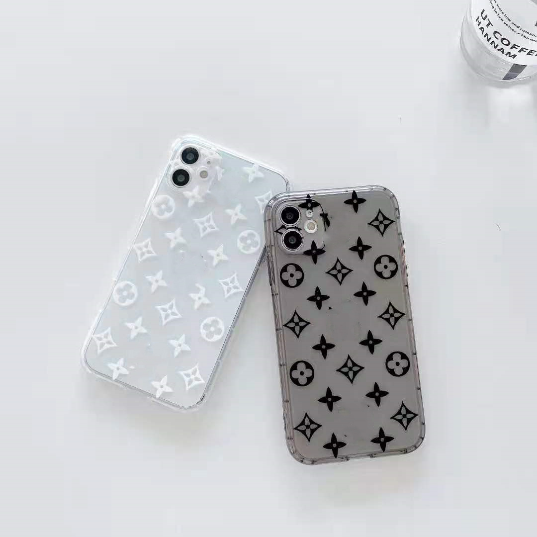 Top brand clear phone cases For iPhone 12 promax 12pro 11 XS Max XR X 8 Plus se2